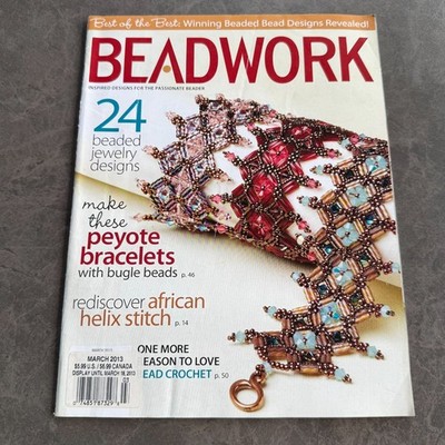 Beadwork Magazine - Jewelry Making & Craft Tutorials - March 2013