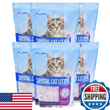 Made4Pets Cat Litter Crystals, Non-Clumping, Odor Control, Lavender Scented