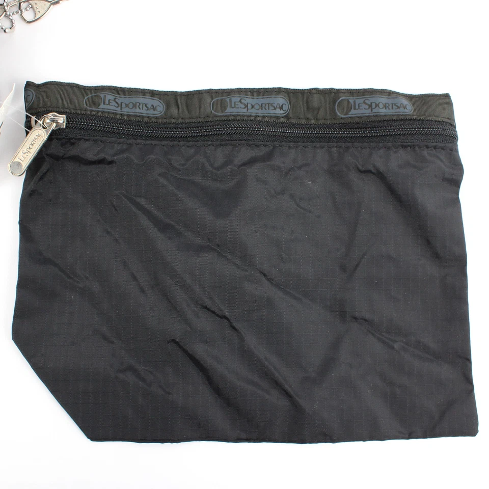 Bolso de equipaje de fin de semana mediano negro LeSportSac nuevo con etiquetas Foto 4 de 4