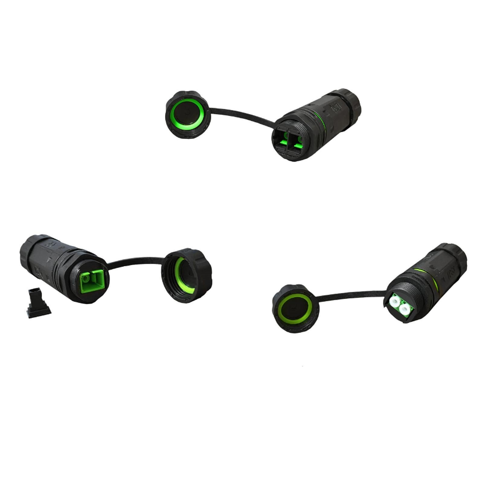Waterproof Connector Parts Nylon Cable Coupler for Security Camera ...