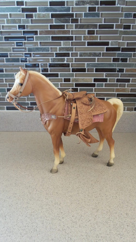 Ooak Cm Traditional Breyer Western Saddle Set & Vintage Breyer Saddle Set - Picture 16 of 24