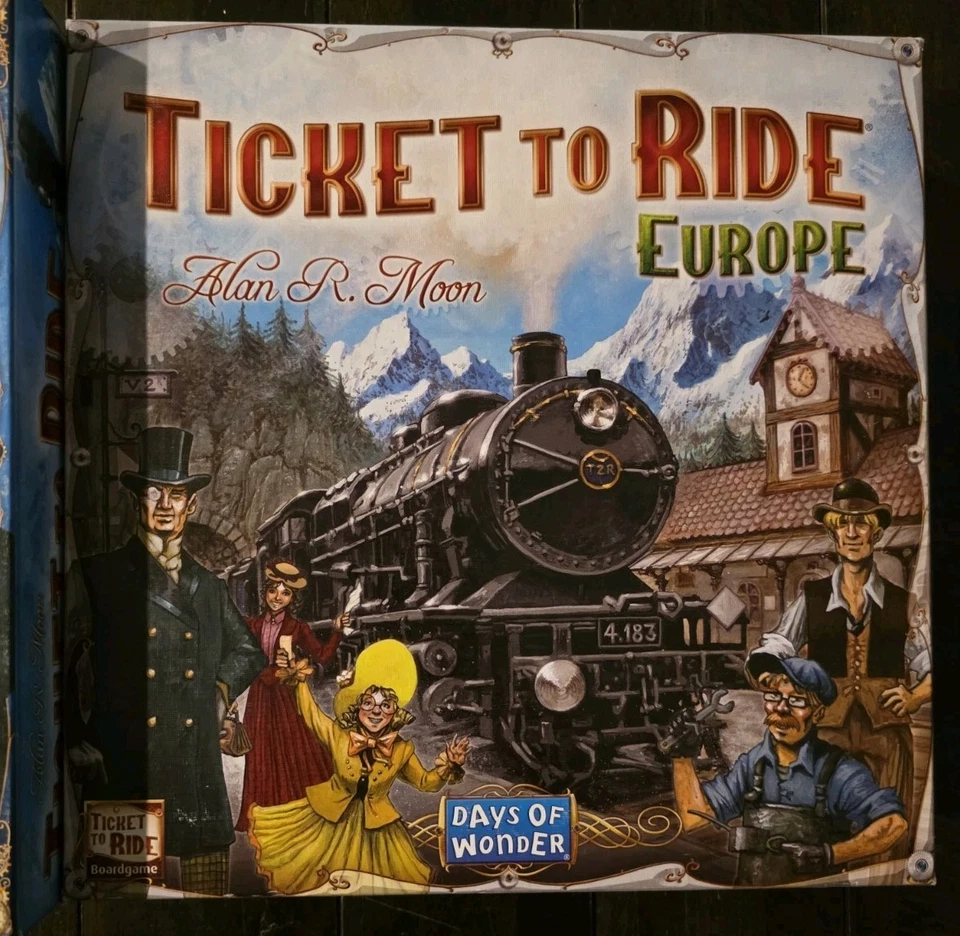 Days of Wonder Ticket To Ride Rails & Sails & Europe Board Game - 2 Games Total - Image 2 of 4