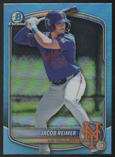 2025 Bowman Draft Chrome JACOB REIMER 