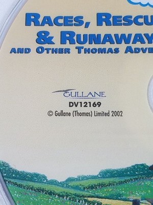 Thomas & Friends Races Rescues & Runaways DVD Loose NO Case