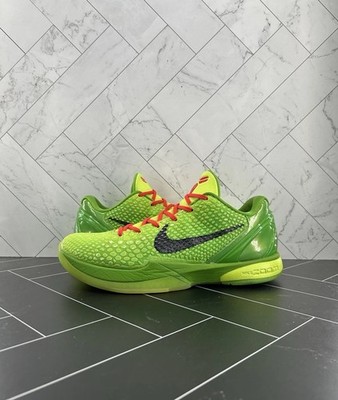 Nike Zoom Kobe 6 Protro Low Grinch Size 12 CW2190-300