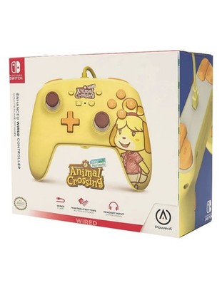 PowerA Isabelle wired  Animal Crossing Controller Nintendo Switch OVP 