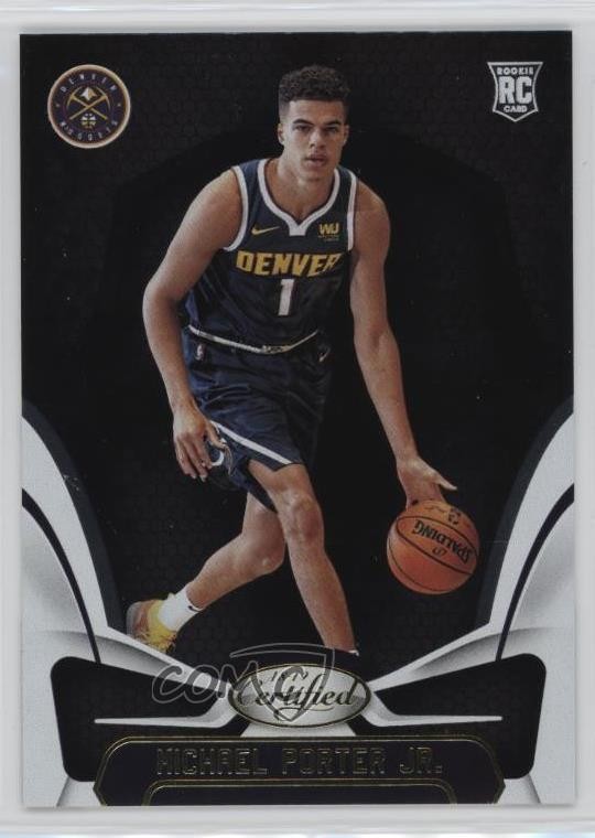 2018-19 Certified Michael Porter Jr #164 Rookie RC 9bg