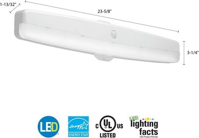 Lithonia Lighting FMMCL 24 840 S1 M4 23.63'' Flush Mount 4000K LED - White