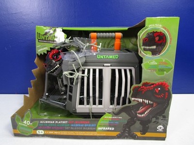 Neu UNTAMED FEROCIOUS FINGERLINGS JAILBREAK SPIELSET T-REX DINO FIGUR wowwee