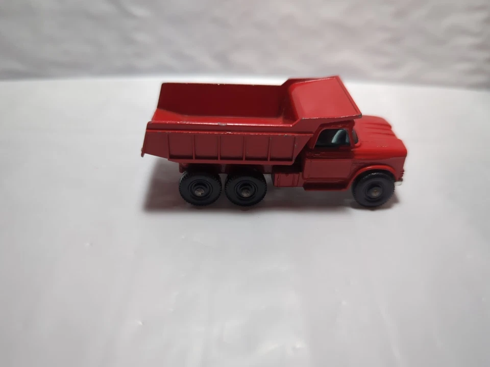 Camión de volteo Lesney Matchbox 1966 rojo Dodge serie no. 48 Foto 3 de 4
