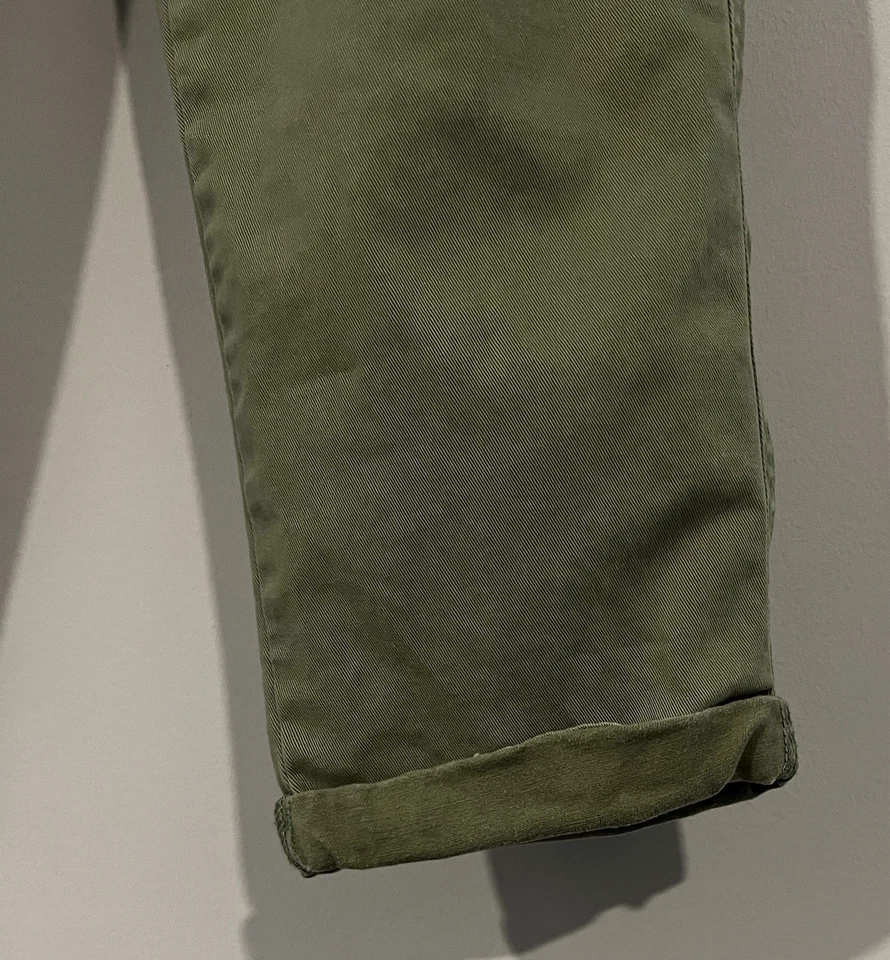 Jumping Beans 女孩橄榄绿色工装裤 8 码全新无标签 — 第 2/4 张图片