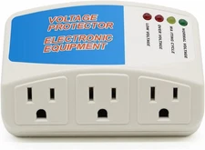 BSEED Surge Protector Power Strip for Home Appliance, 3 Outlet Power Surge Prote