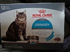 12 Cans Royal Canin Feline Urinary Wet Cat Fo...