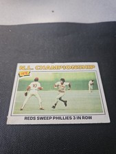 N. L. Championship #277 Prices | 1977 Topps | Baseball Cards