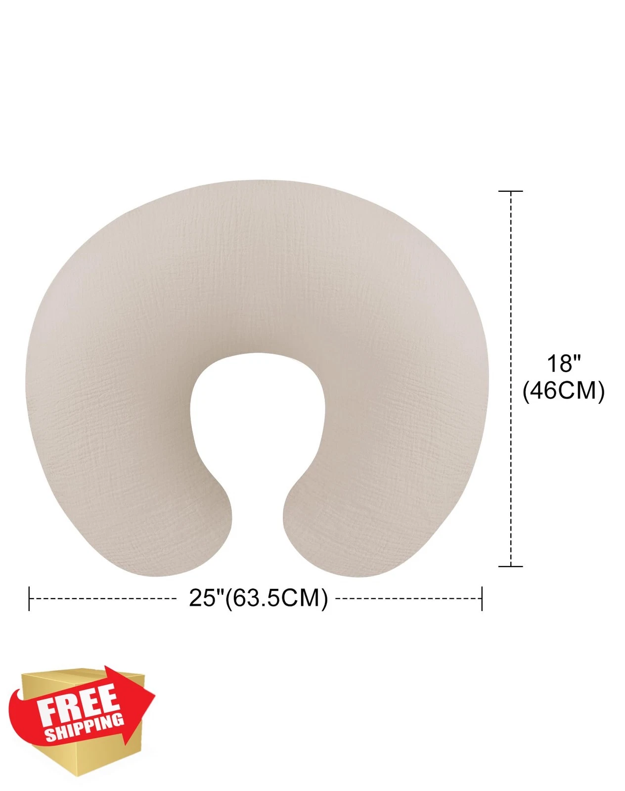 Wimist Muslin Nursing Pillow Cover Sage Baby Breastfeeding
Opens in a new window or tab
