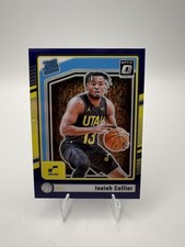 ISAIAH COLLIER RC Purple 2024-25 DONRUSS OPTIC RATED ROOKIE JAZZ