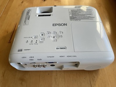 Epson EH-TW650 Full HD 3100 Lumen 15.000:1 Kontrast 3LCD-Projektor+ Halterung