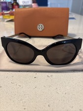 Classic Elegant TY7111 13773 Tory Burch Women's Sunglasses Black  Gold