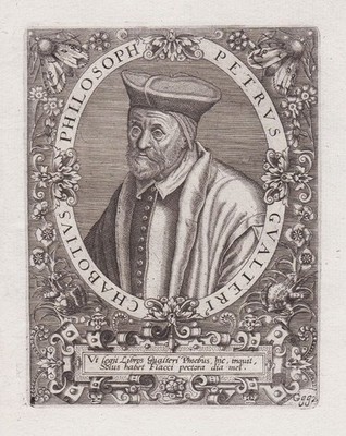 Pierre Gaultier-Chabot French humanist writer Philologe Renaissance Portrait