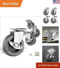 3 Inch Caster Wheels Casters Set of 4 Heavy Duty Casters with Brake Locking C