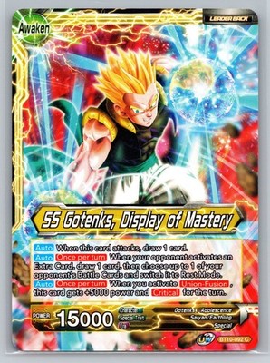 Dragon Ball Super SS Gotenks Display of Mastery BT10-092 C Awaken EN