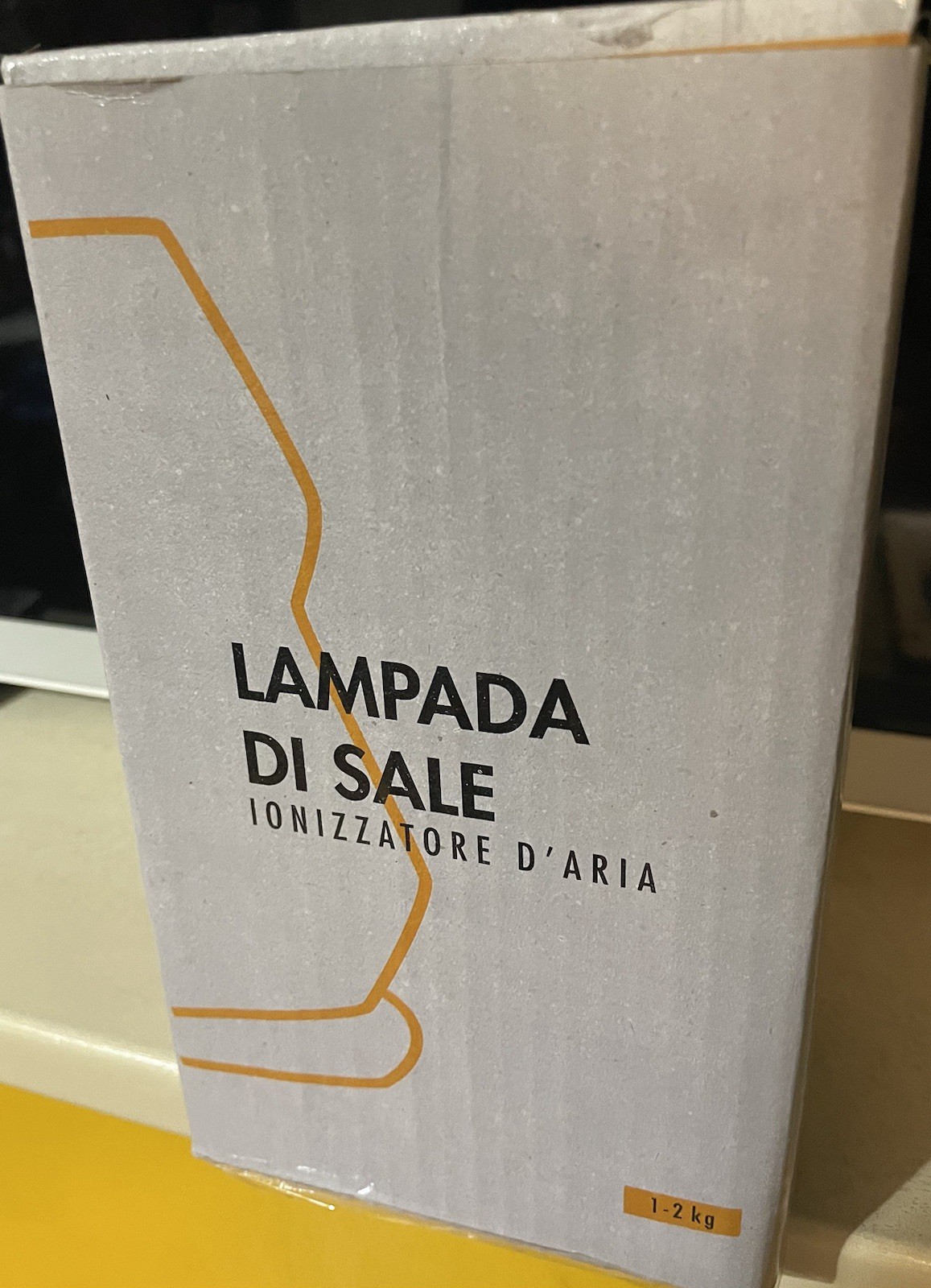 Lampada di Sale Himalaya Ionizzatore d'Aria Naturale | Benessere Casa