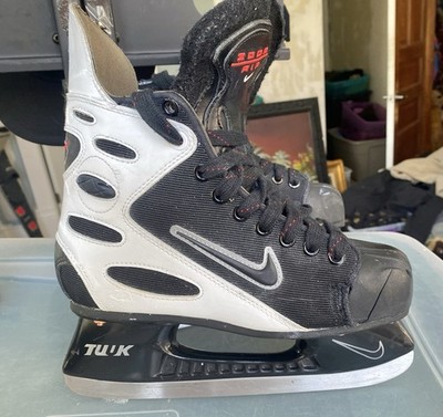 Nike Air Zoom Ice Hockey Skates - Tuuk Blades Size 5 Youth- Rare!