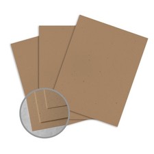 Royal Sundance Kraft Card Stock 8 1/2 x 11 80 lb Cover Smooth Fiber 30% Recycled