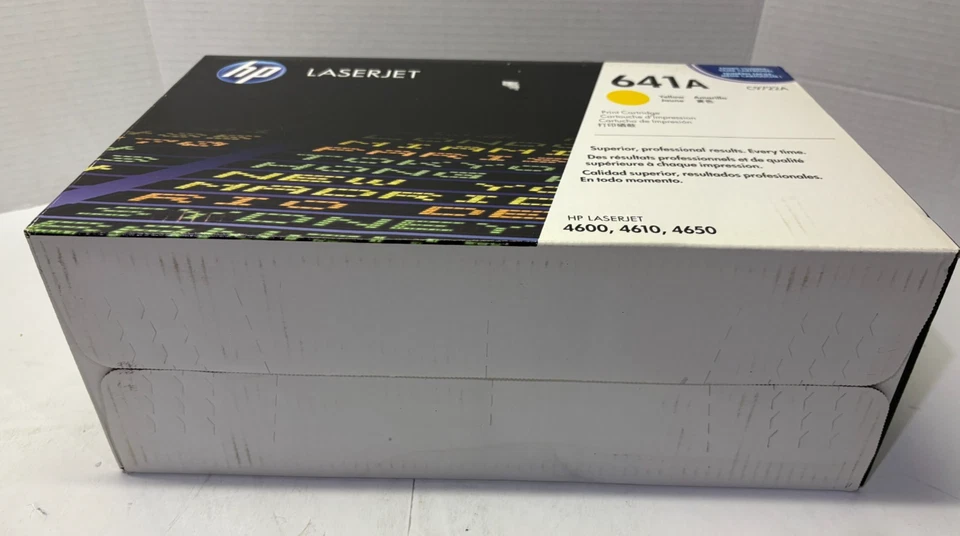 NEW Genuine HP 641A C9722A Yellow Toner Cartridge For LaserJet 4600 4610 4650 - Image 4 of 4