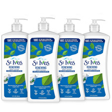 Renewing Hand Body Lotion for Women with Pump, Daily Moisturizer Collagen Ela