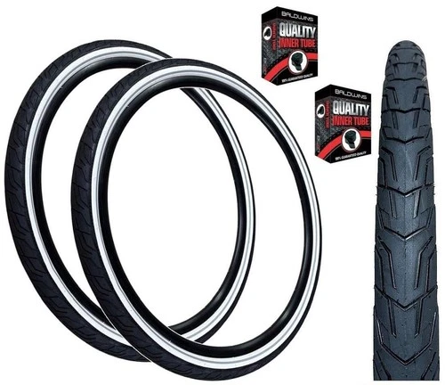 Continental RIDE CITY 700 x 45c (28 x 1.75) WHITE WALL Hybrid Bike TYREs TUBEs