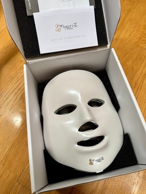 Project E Beauty 7 Color LED Mask Photon Light Skin Rejuvenation Therapy Acne