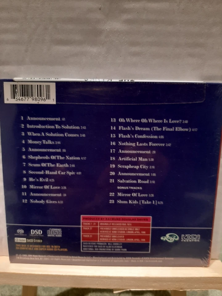 The Kinks – Preservation Act 2 (GOLD HYBRID SACD) NEW SEALED 2004 - Image 2 of 2