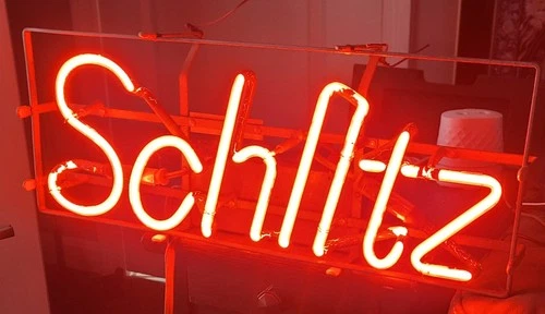 Schiltz Vintage Neon Sign