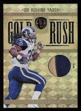 Steven Jackson 2011 Panini Gold Standard Gold Rush GAME USED PATCH /25 Rams