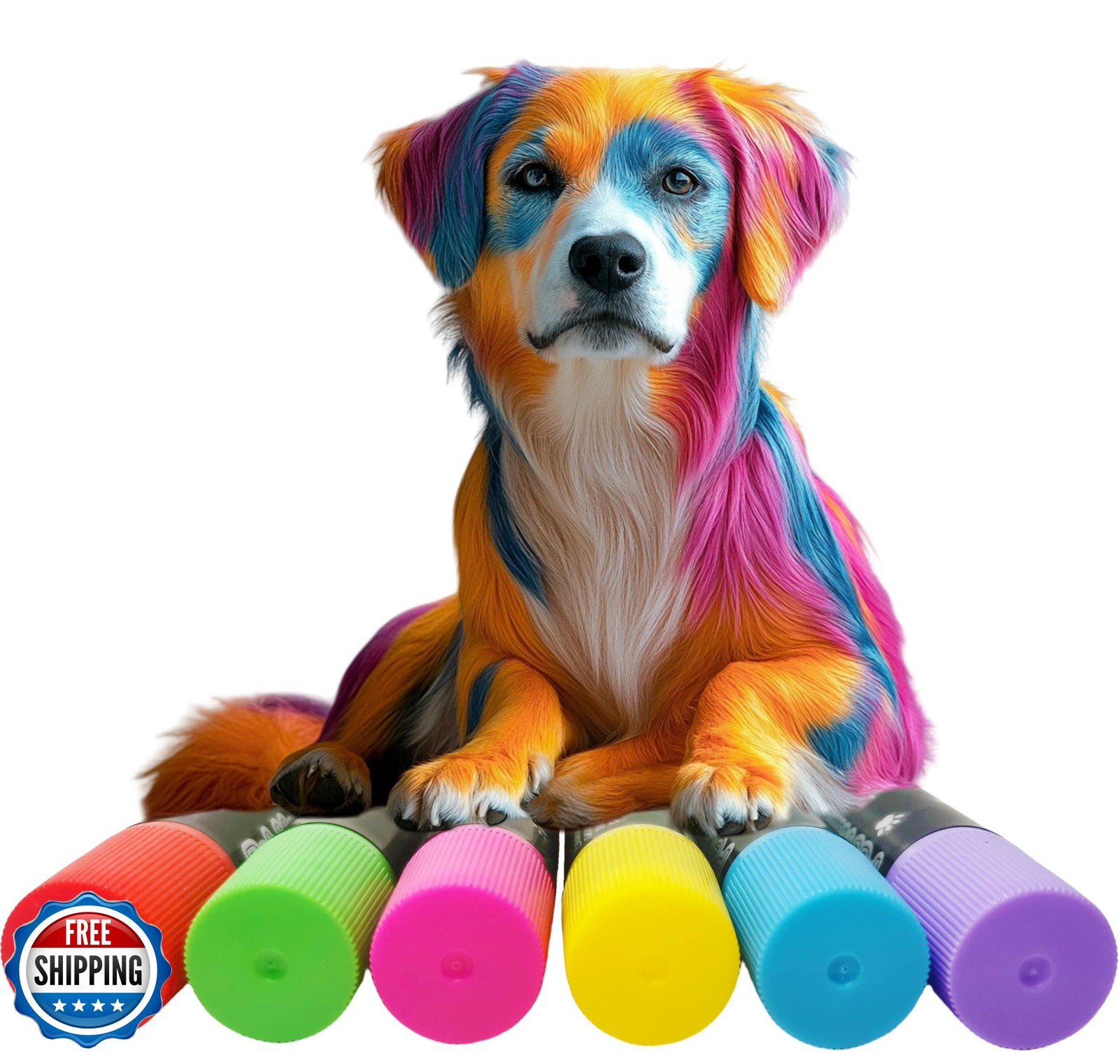 XANADU Dog Hair Dye for Dogs and Horses and Cats Animals, Washable and Tempor