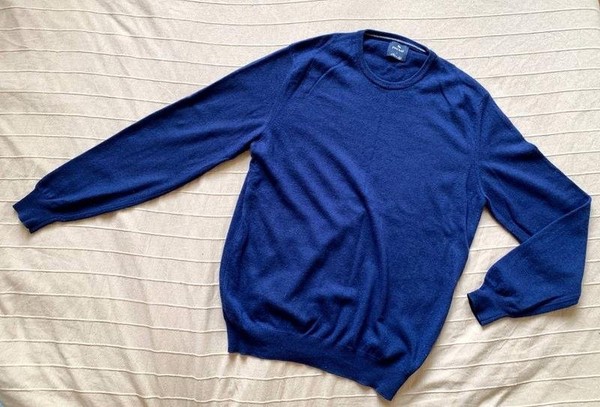 Men Paul Kehl Sweater Navy Cashmere 38 / M / 46