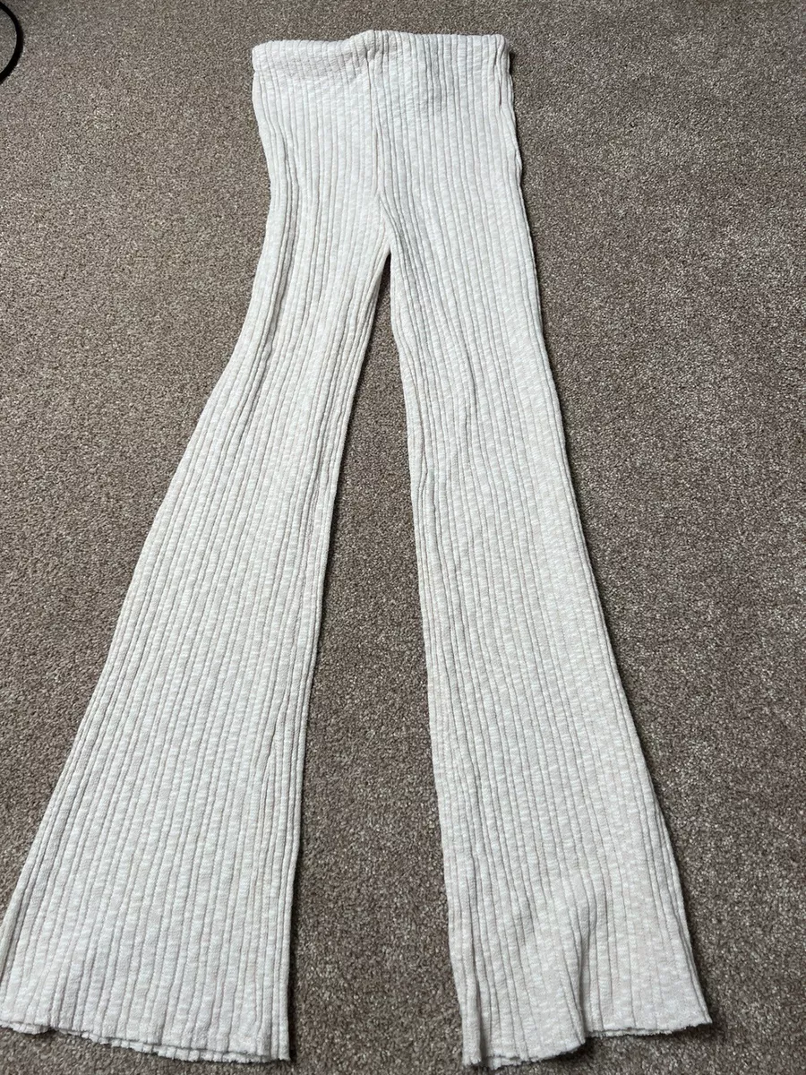 H and m flared cheap trousers