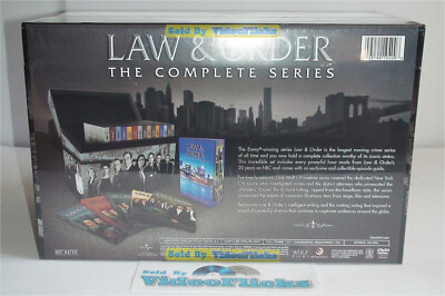 Law and Order Complete Series Seasons 1 through 20 (104-Disc