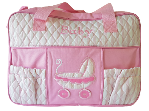 TRENDY MUMMY HANDBAG SHOULDER BABY NAPPY BAG DIAPER WITH CHANGE MAT HW193 - Picture 8 of 14