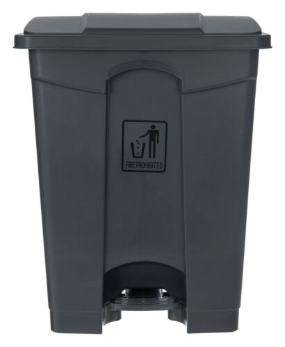 New Curvaso Pedal Bin Large 45L 68L Waste Dustbin Home Office Restaurant School - Picture 74 of 77