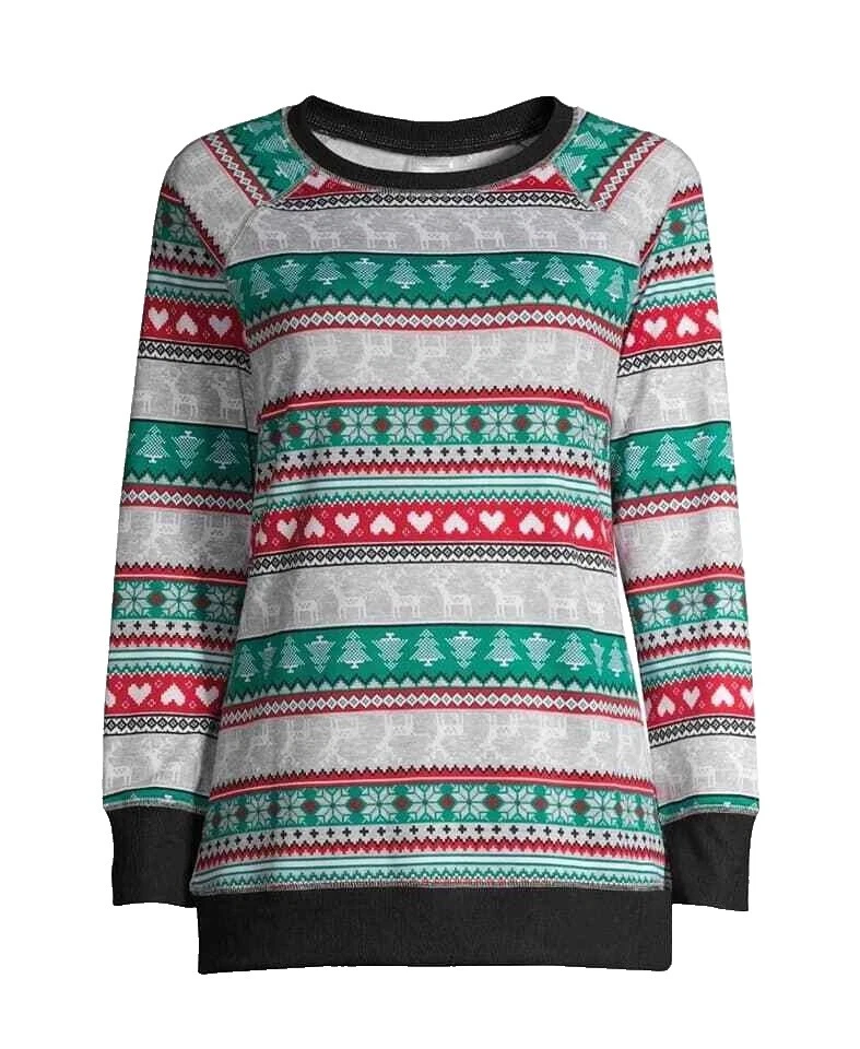 Mezcla de algodón para mujer Juniors Multicolor