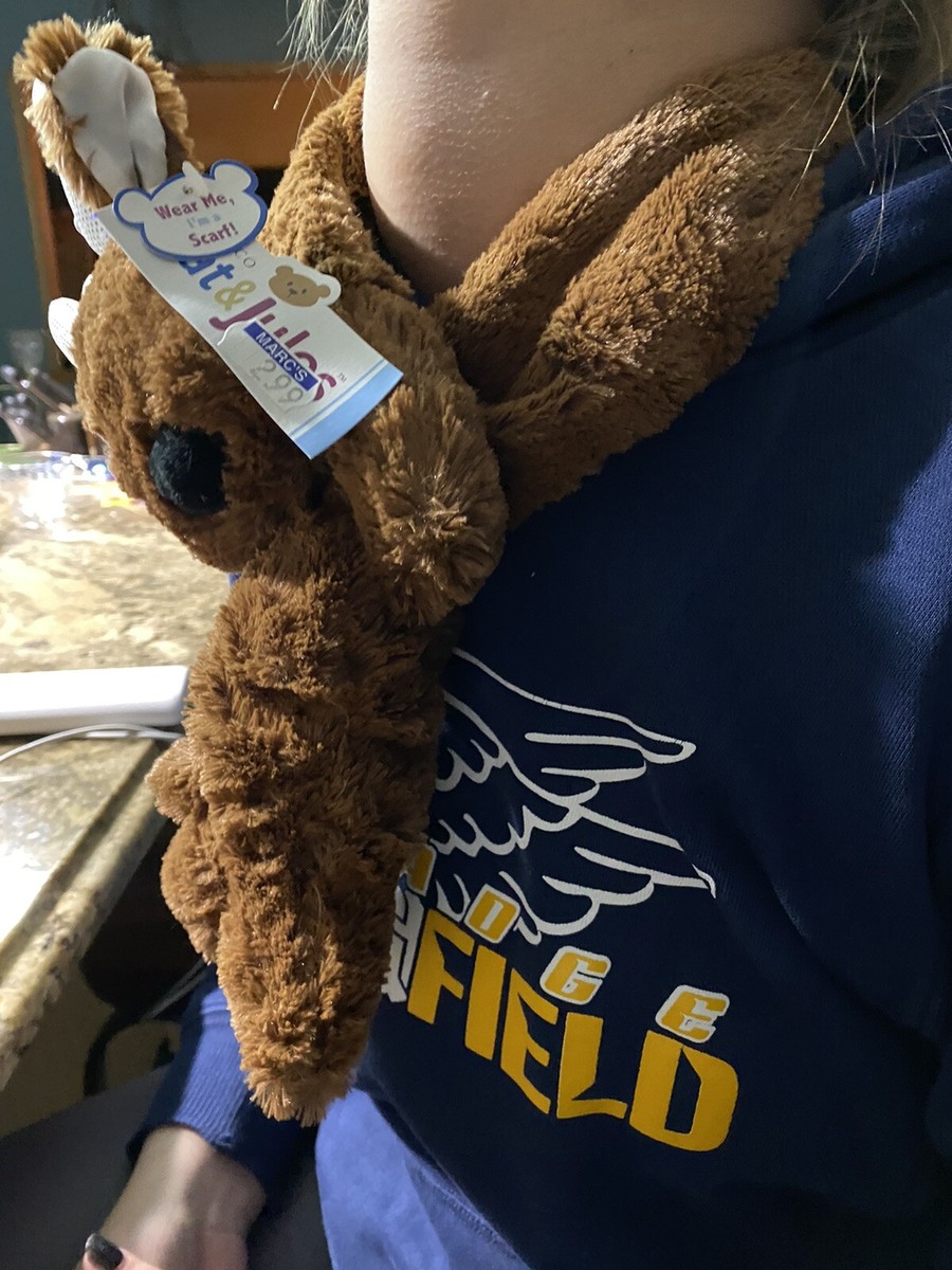 Foulard Renne En Peluche Pour Enfant Demdaco Nat & Jules - Neuf Avec étiquettes