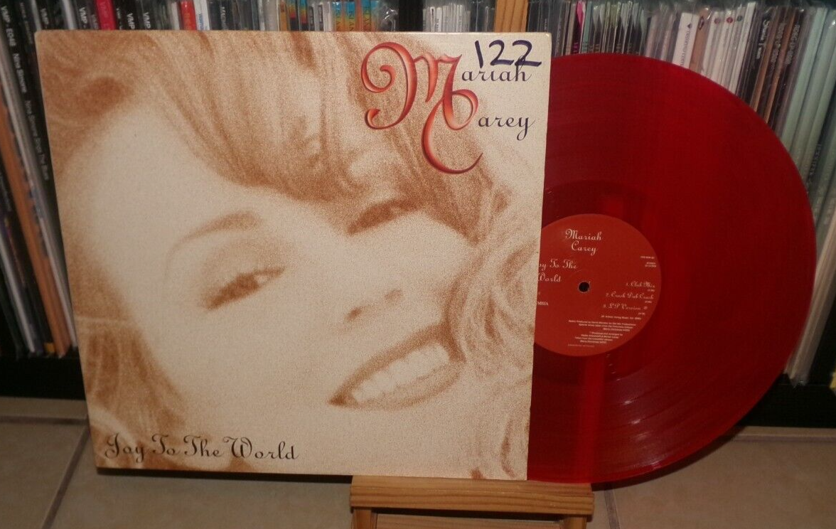 Mariah Carey - Joy To The World 赤盤レコード Mariah Carey - Joy To The World レコード MARIAH CAREY JOY TO