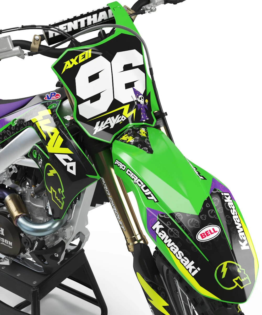 AXELL HODGES SLACO GRAPHIC KIT KAWASAKI | eBay