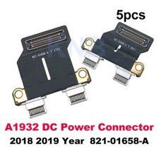 5pcs USB-C DC Power Jack Connector For Macbook Air Retina 13" A1932 A2179 A2337