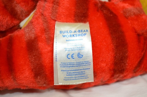 Red Velociraptor Raptor Build a Bear Plush 19" w/sound and hooded jacket TDNO - Picture 7 of 10