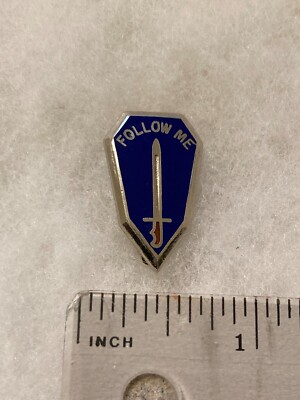 Authentic US Army Infantry School DI DUI Unit Crest Insignia 1G | eBay