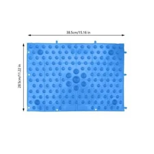 Colorful TPE Foot Massage Mat Blood Circulation Tension Release Pad for Home