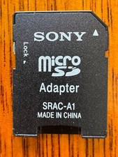 Genuine SONY Micro SD MicroSDHC Micro SD Card Adapter Reader